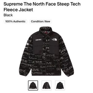 Supreme x North Face Steep Tech Fleece Jacket
Size L
DWST